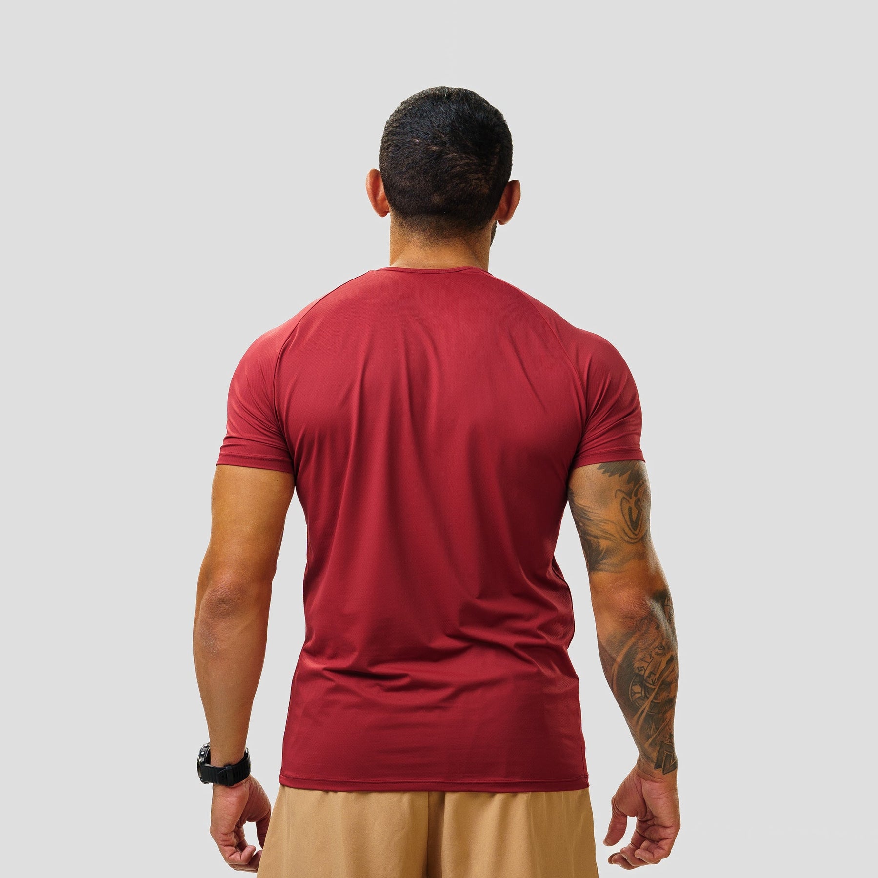 Camiseta Poliamida Lupus Flow Vermelho Acerola