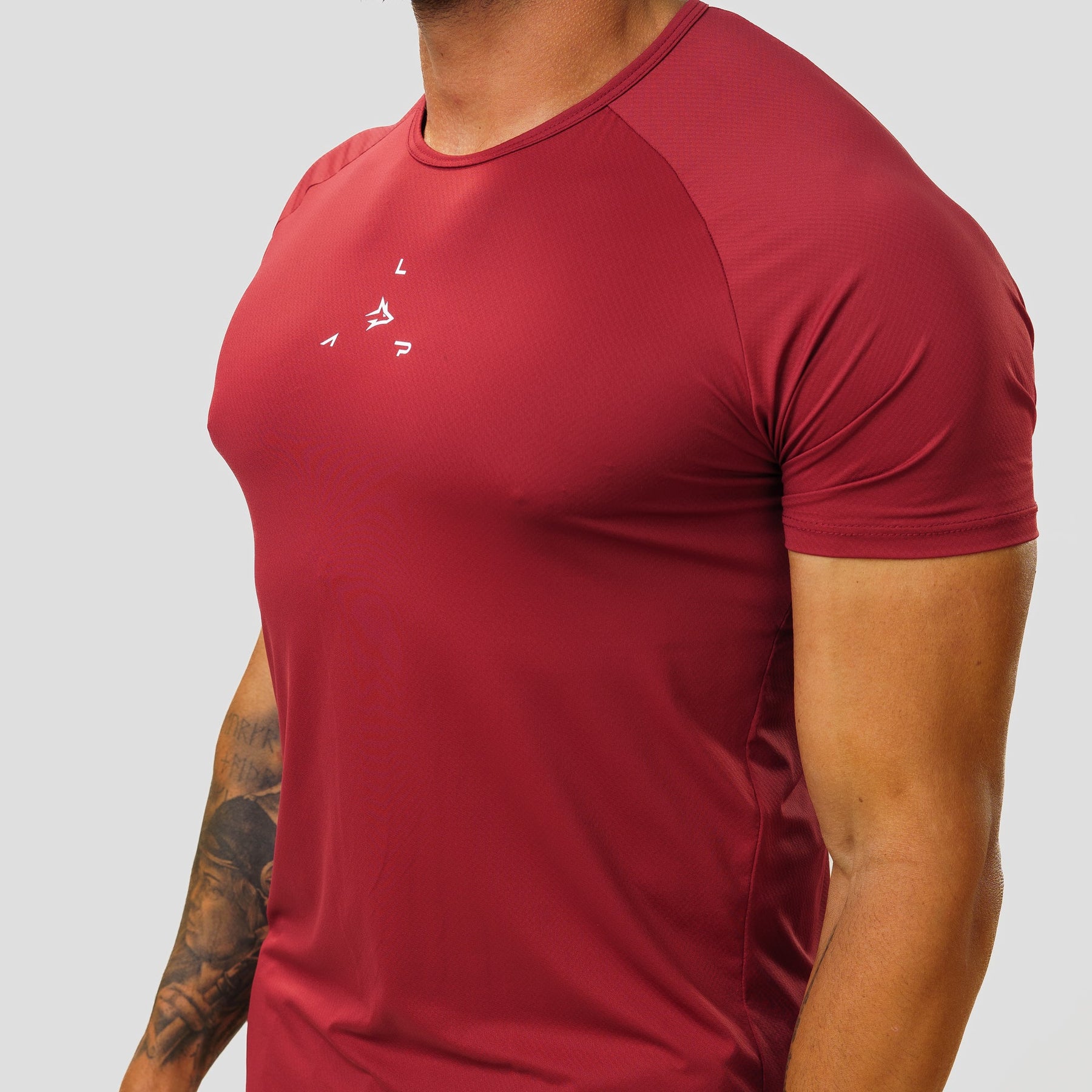 Camiseta Poliamida Lupus Flow Vermelho Acerola