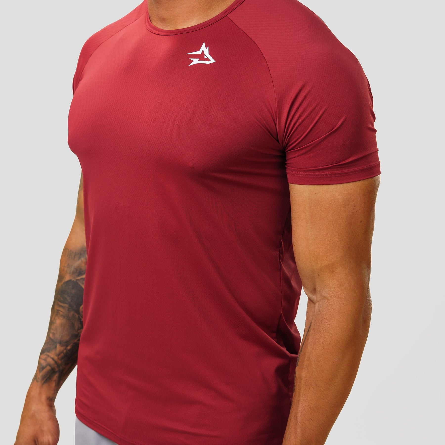 Camiseta Poliamida New Lupus Vermelho Acerola