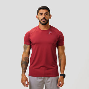 Camiseta Poliamida New Lupus Vermelho Acerola