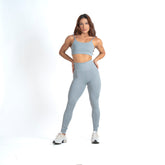 Conjunto Basic Feminino Top e Calça - New Horizon Grafite