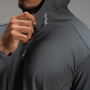 Corta Vento Com Capuz Lupus Core Chumbo