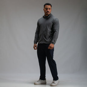 Corta Vento Com Capuz Lupus Core Chumbo