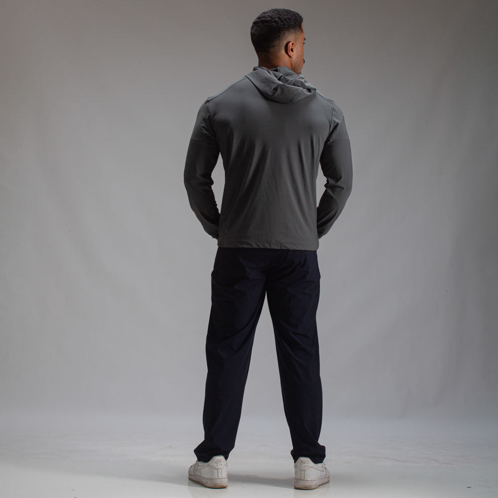 Corta Vento Com Capuz Lupus Core Chumbo