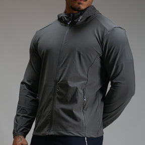 Corta Vento Com Capuz Lupus Core Chumbo