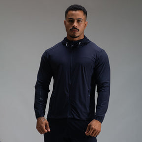 Corta Vento Com Capuz Lupus Core Marinho