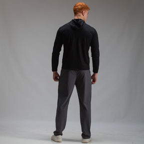 Corta Vento Com Capuz Lupus Core Preto