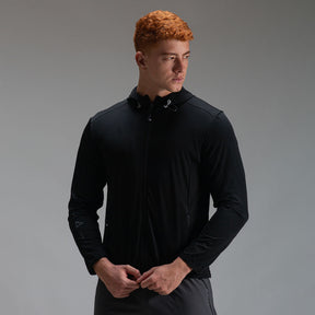 Corta Vento Com Capuz Lupus Core Preto