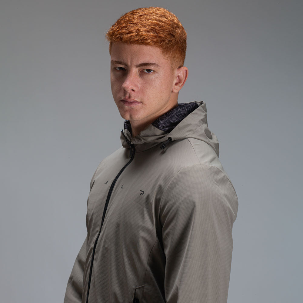 Jaqueta Com Capuz Alpha Flex Pró Caqui