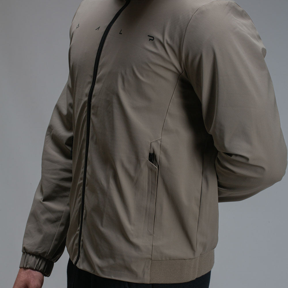 Jaqueta Com Capuz Alpha Flex Pró Caqui