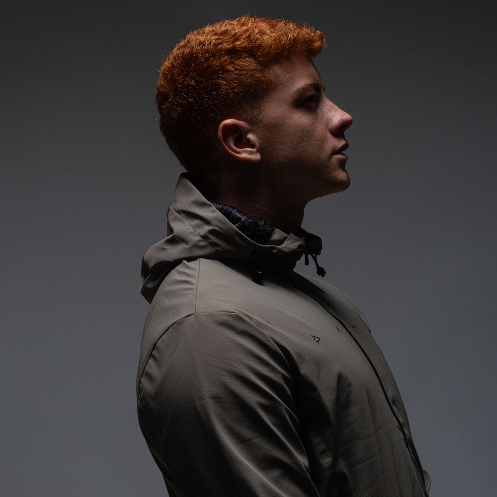 Jaqueta Com Capuz Alpha Flex Pró Caqui