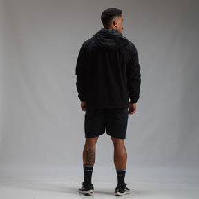 Jaqueta Com Capuz Removível Fluid Preto