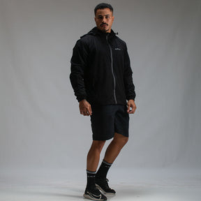 Jaqueta Com Capuz Removível Fluid Preto