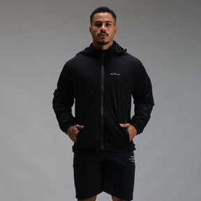 Jaqueta Com Capuz Removível Fluid Preto
