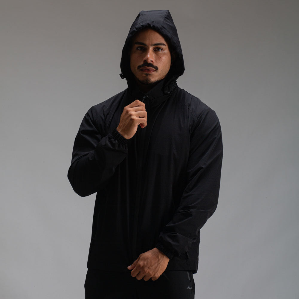 Jaqueta Com Capuz Removível Light Lupus Preto