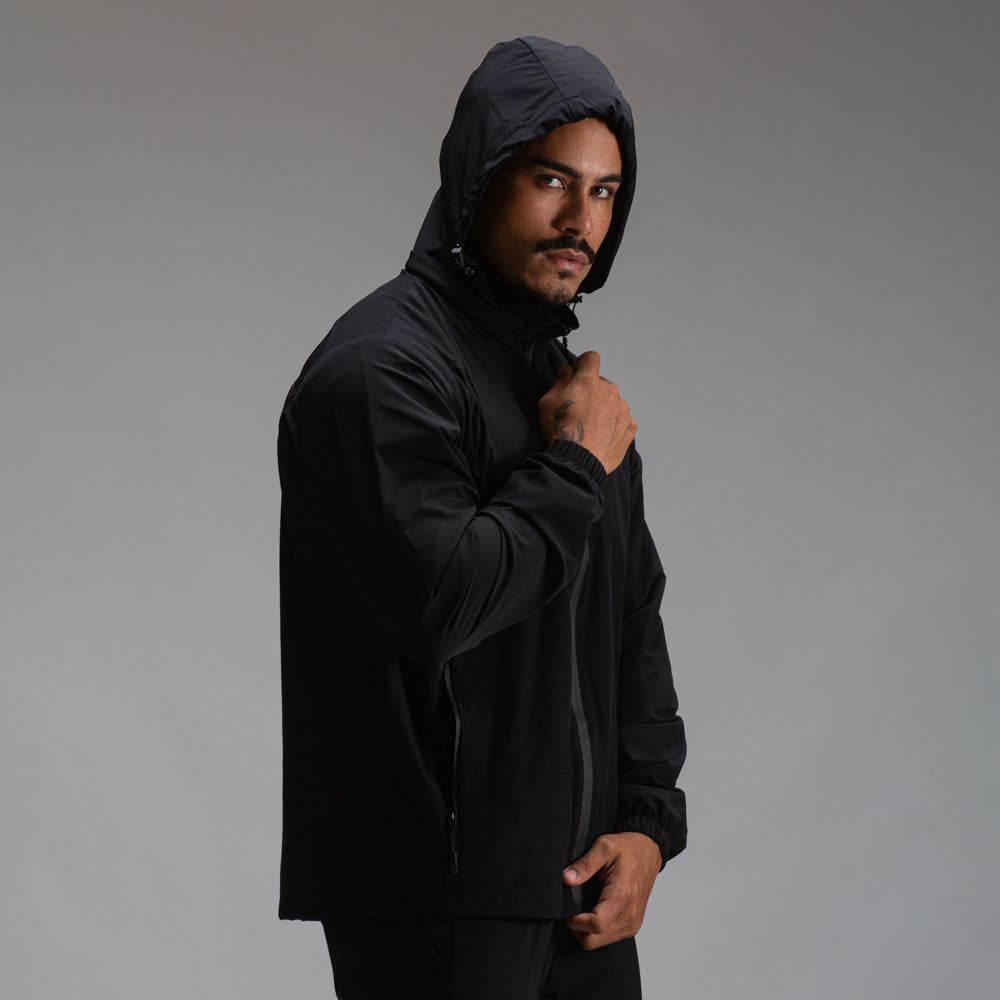 Jaqueta Com Capuz Removível Light Lupus Preto