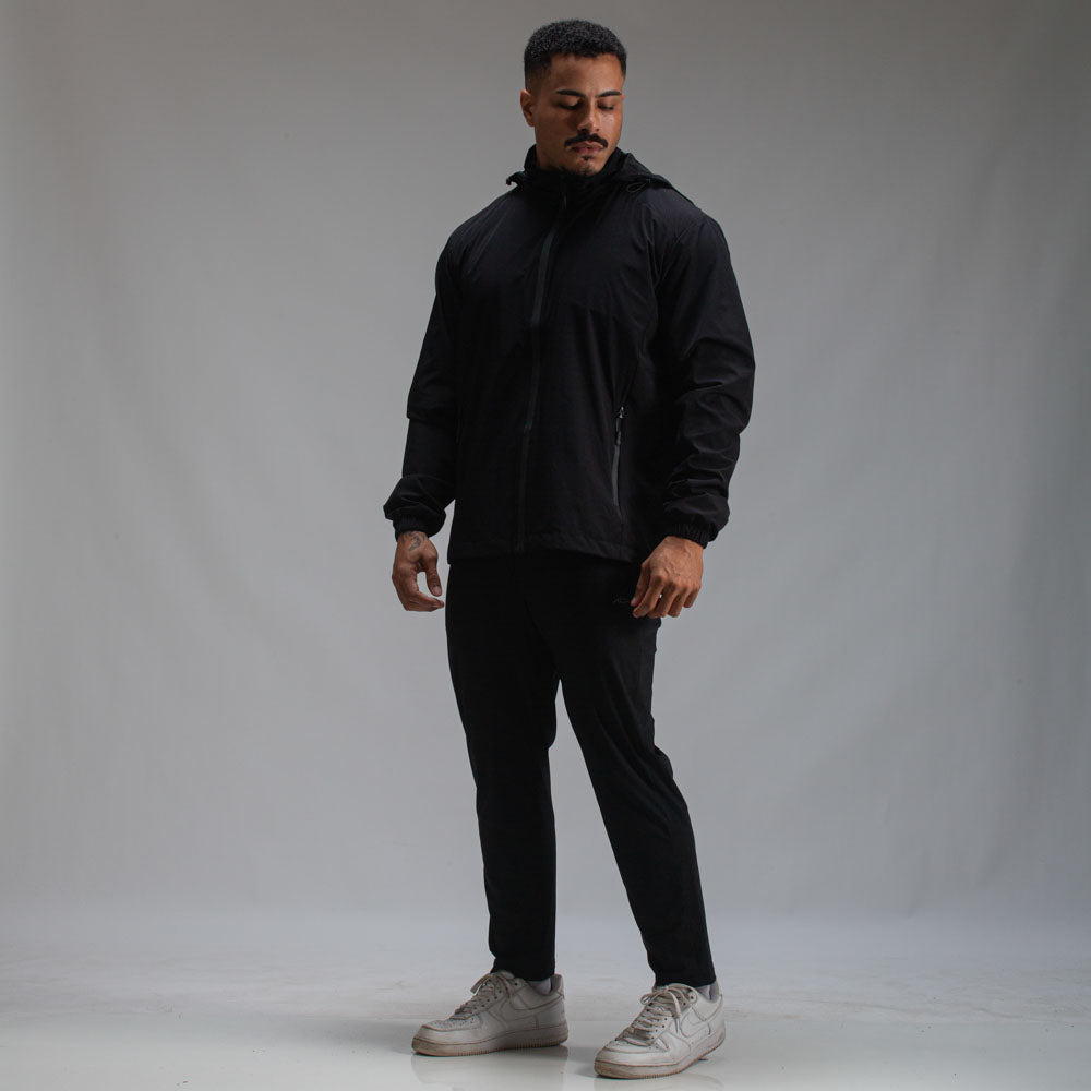 Jaqueta Com Capuz Removível Light Lupus Preto