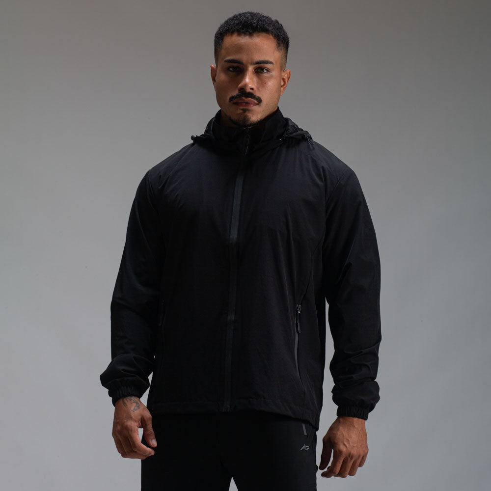 Jaqueta Com Capuz Removível Light Lupus Preto