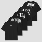 Kit 5 Camisetas Oversized Black Collection