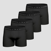 Kit 4 Cuecas Poliamida Sem Costura Preta