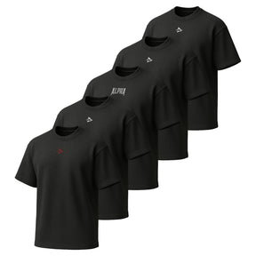 Kit 5 Camisetas Oversized Masculina
