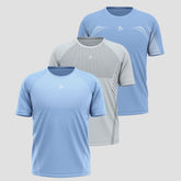 Kit 3 Camisetas Apex Cores Frias