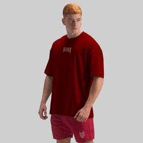 Camiseta Oversized Legacy Carmim