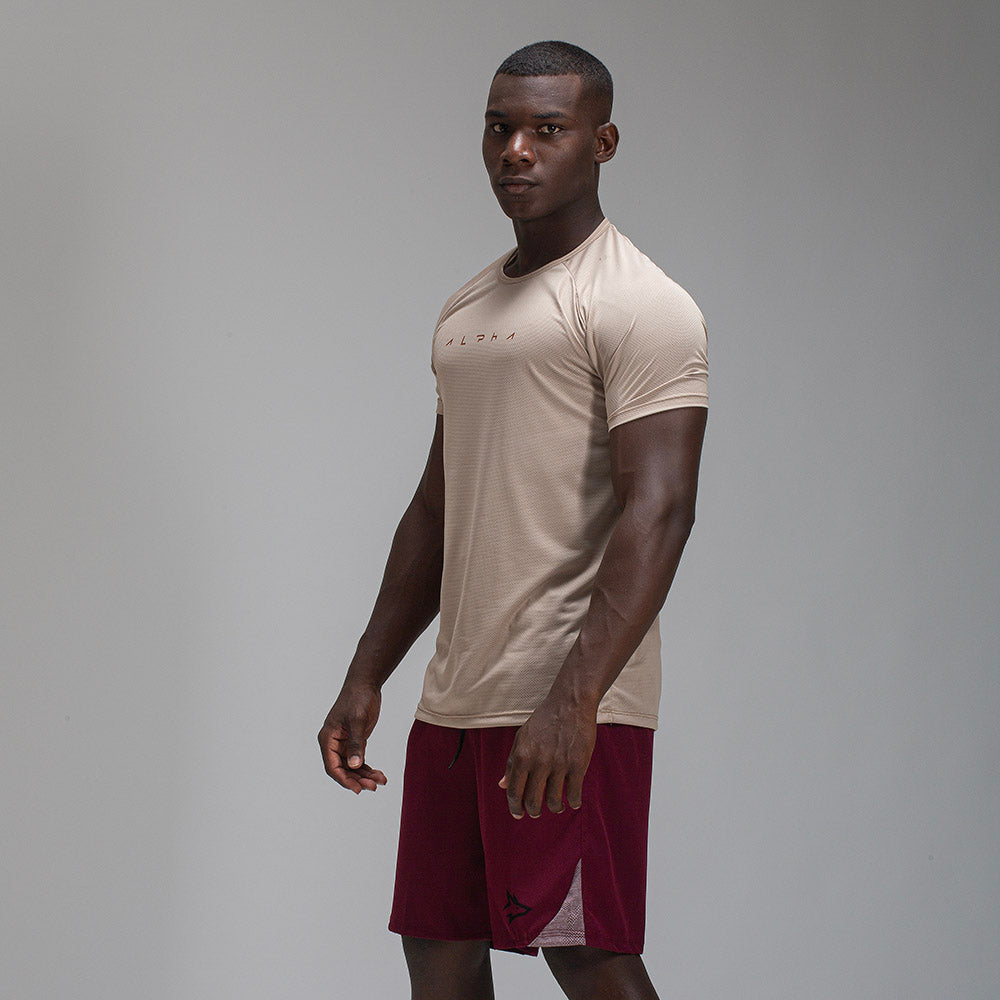 Camiseta Dry Fit Horizon Caqui Monk