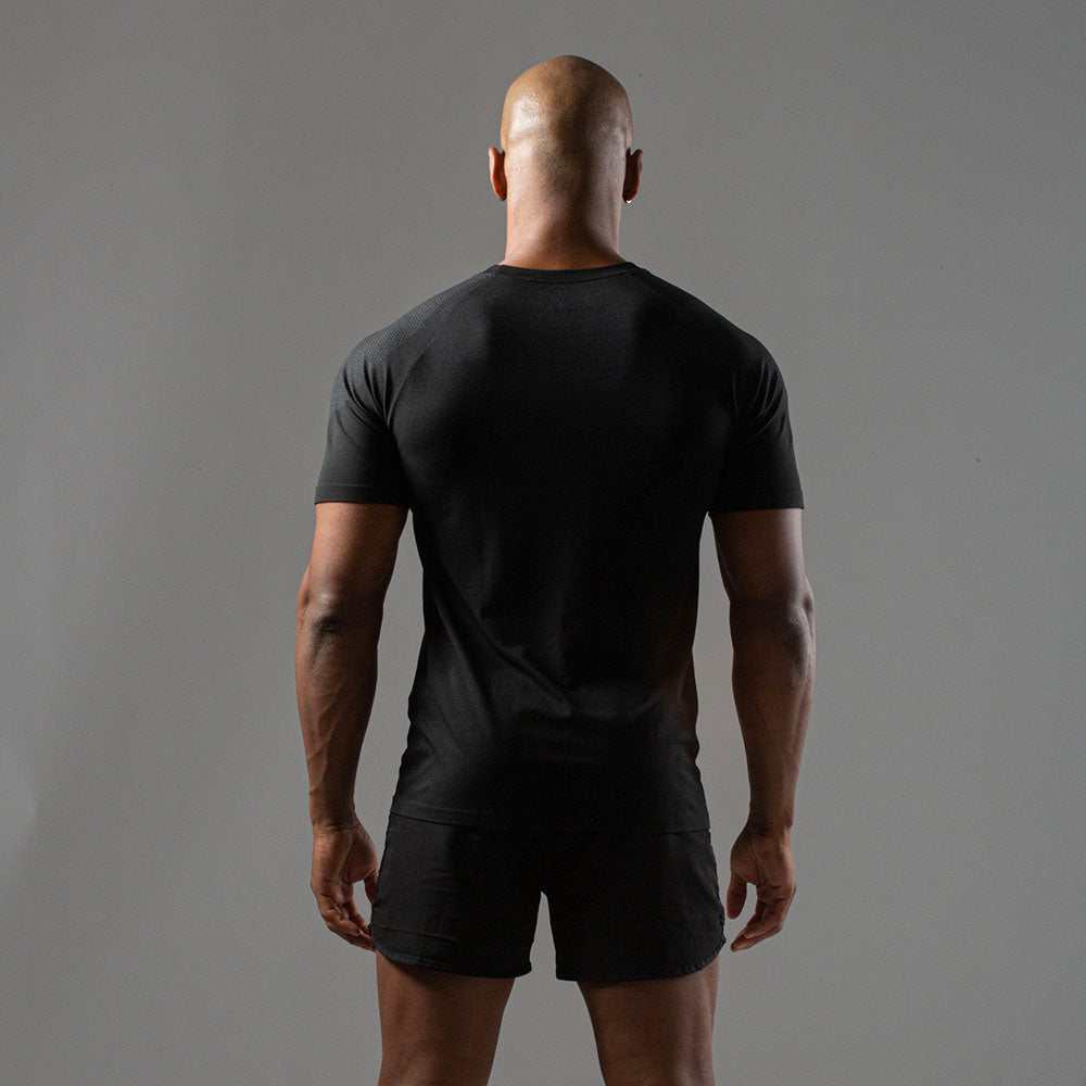 Camiseta Apex Dry New Tenacity Preto - Sem Costura