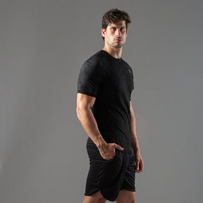 Camiseta Apex Dry New Lupus Preto - Sem Costura