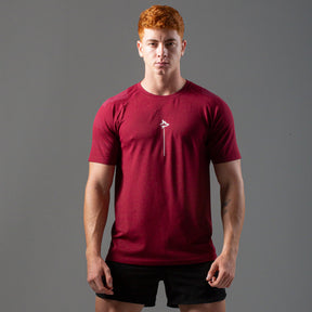Camiseta Apex Dry Line Lupus Vinho - Sem Costura