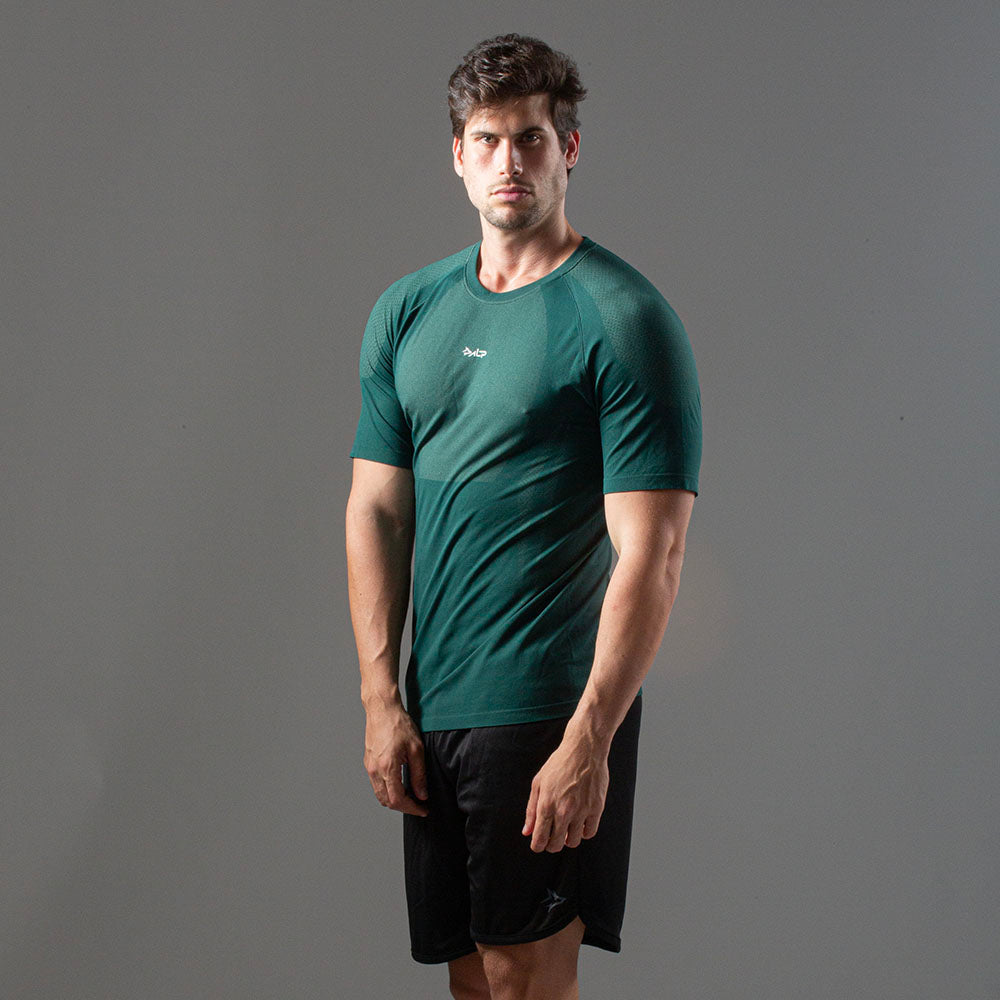 Camiseta Apex Dry New Tenacity Verde - Sem Costura