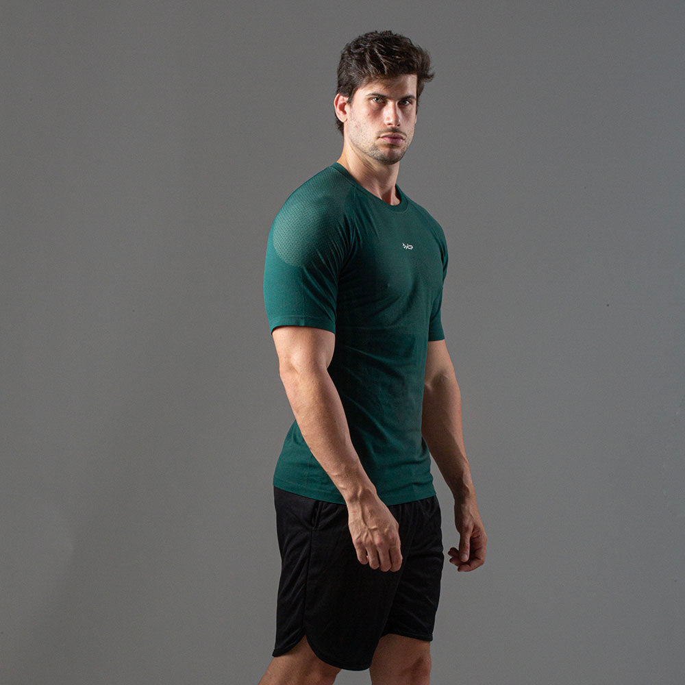 Camiseta Apex Dry New Tenacity Verde - Sem Costura