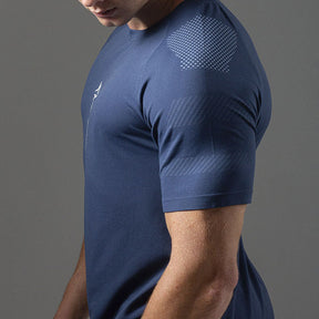 Camiseta Apex Dry Line Lupus Marinho - Sem Costura