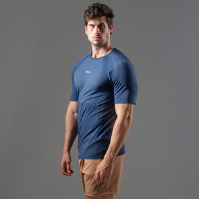 Camiseta Apex Dry New Tenacity Marinho - Sem Costura