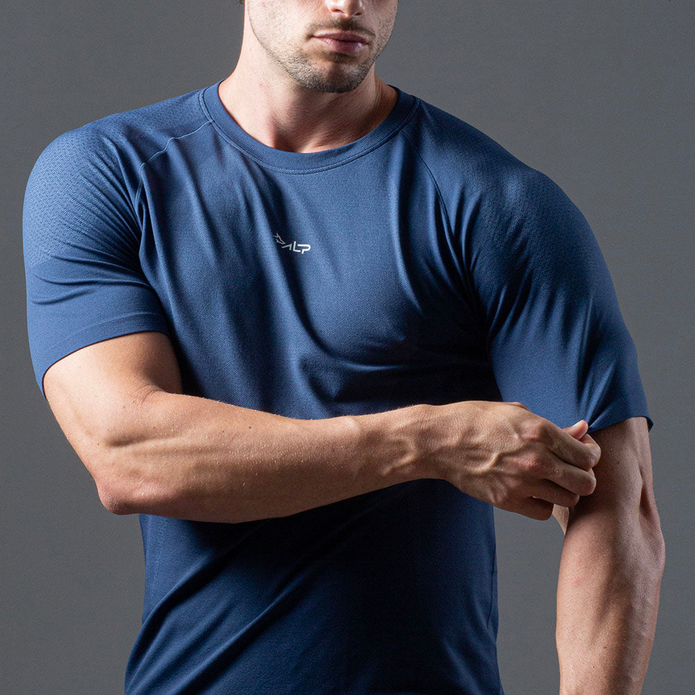 Camiseta Apex Dry New Tenacity Marinho - Sem Costura