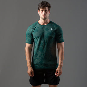 Camiseta Apex Dry New Lupus Verde - Sem Costura