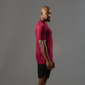 Camiseta Apex Dry New Lupus Vinho - Sem Costura