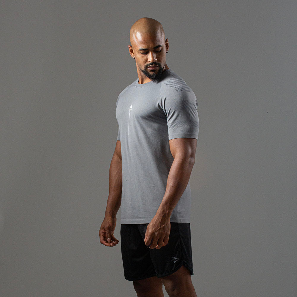 Camiseta Apex Dry Line Lupus Cinza - Sem costura