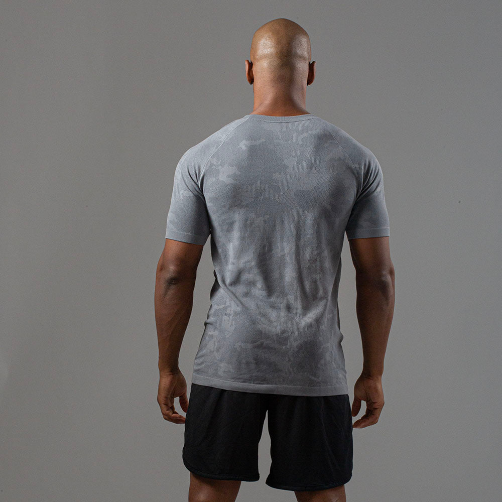 Camiseta Apex Dry New Lupus Cinza - Sem Costura