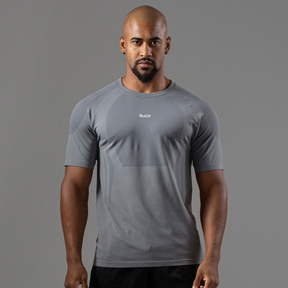 Camiseta Apex Dry New Tenacity Cinza - Sem Costura