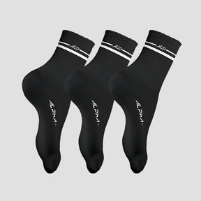 VINCULO | KIT 3 MEIAS FEMININAS CANO MÉDIO