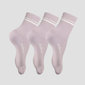 VINCULO | KIT 3 MEIAS FEMININAS CANO MÉDIO