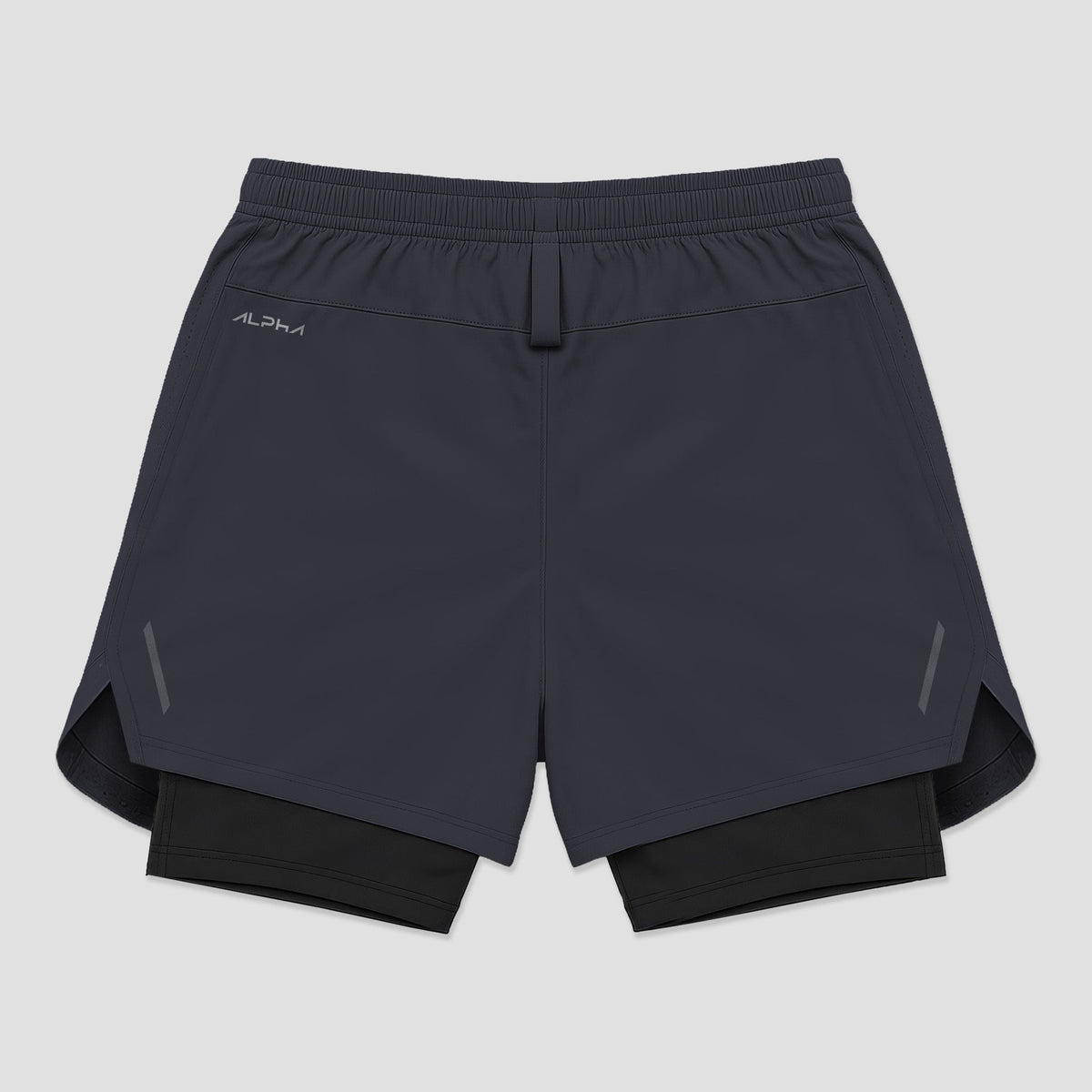 Short Dry Fit Compressão Fluid Chumbo