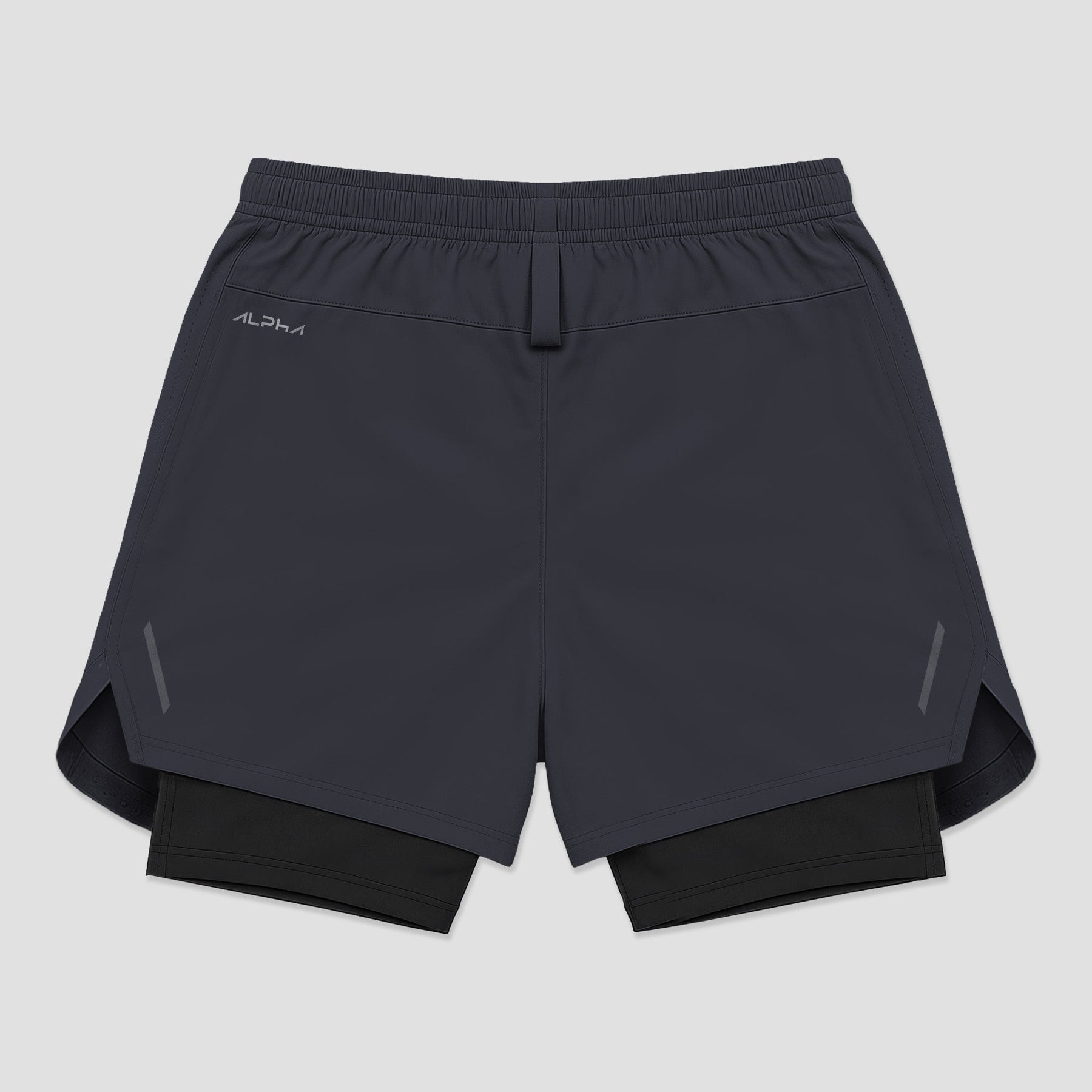 Short Dry Fit Compressão Fluid Chumbo