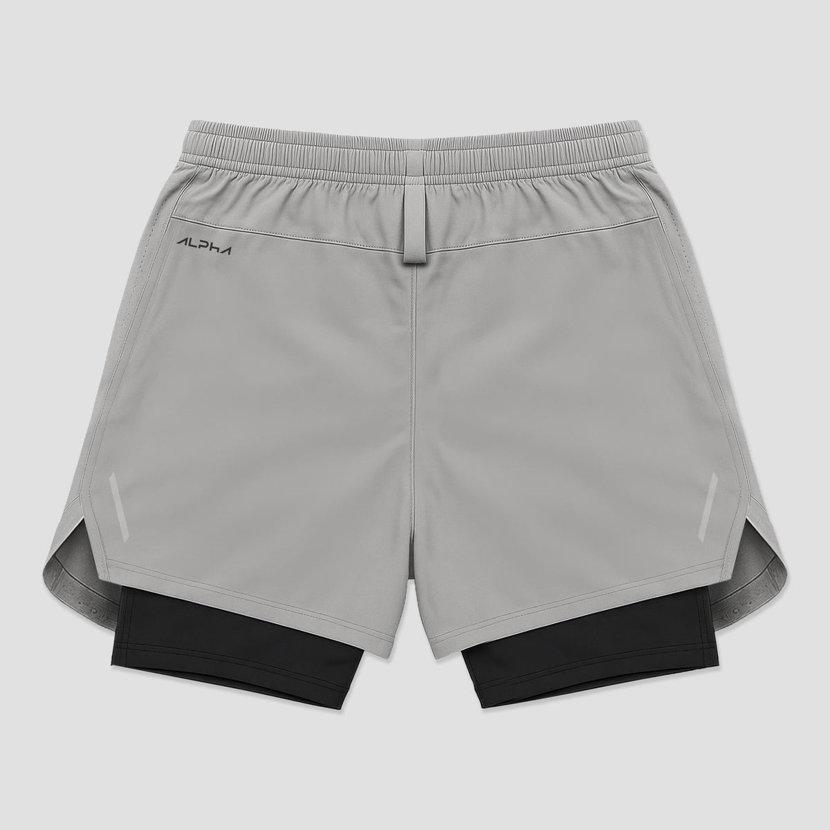 Short Dry Fit Compressão Fluid Cinza