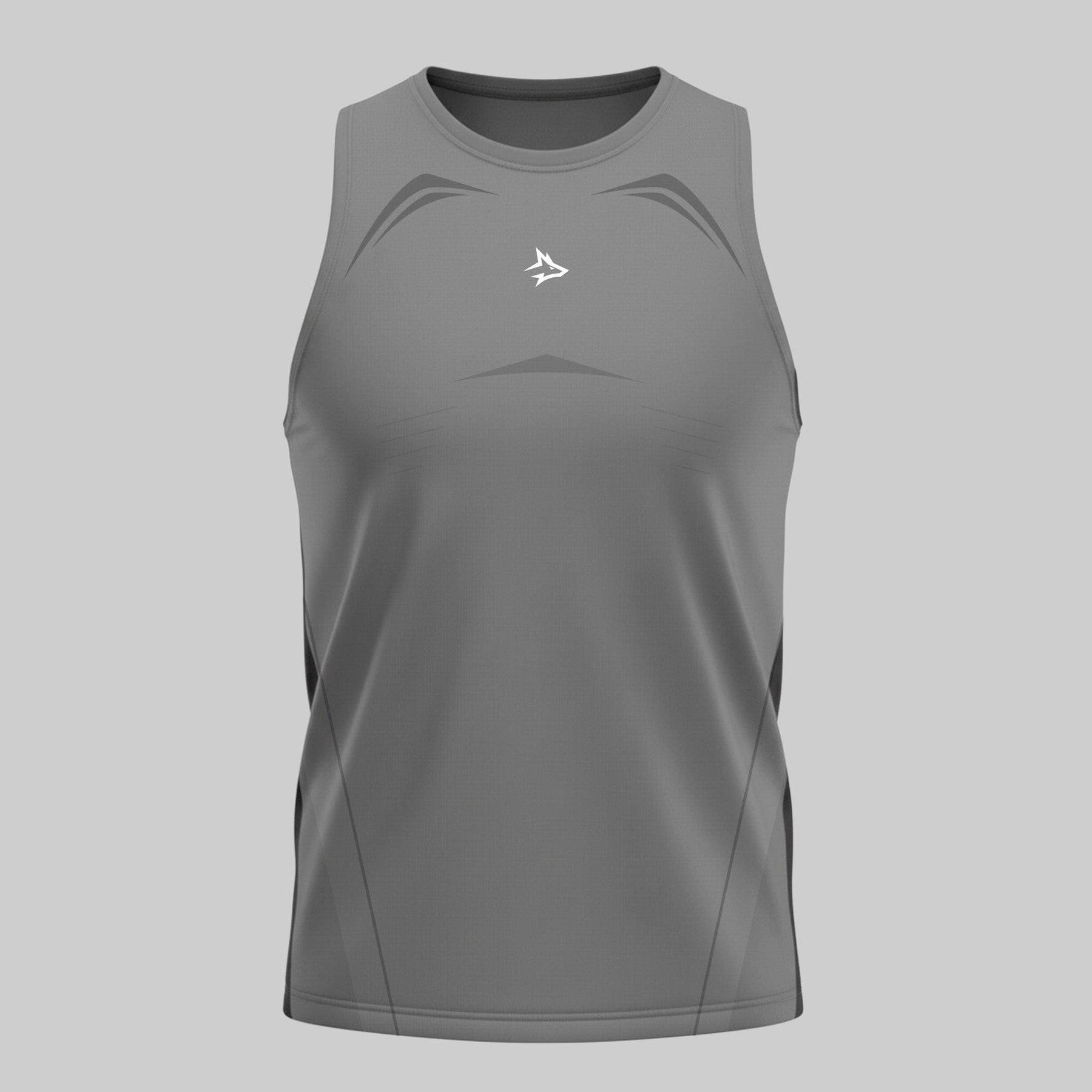 Regata Apex Dry Power Cinza - Sem Costura