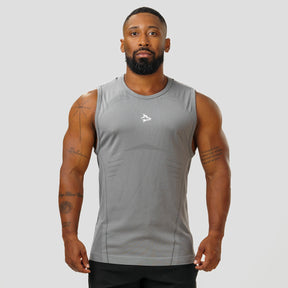 Regata Apex Dry Power Cinza - Sem Costura