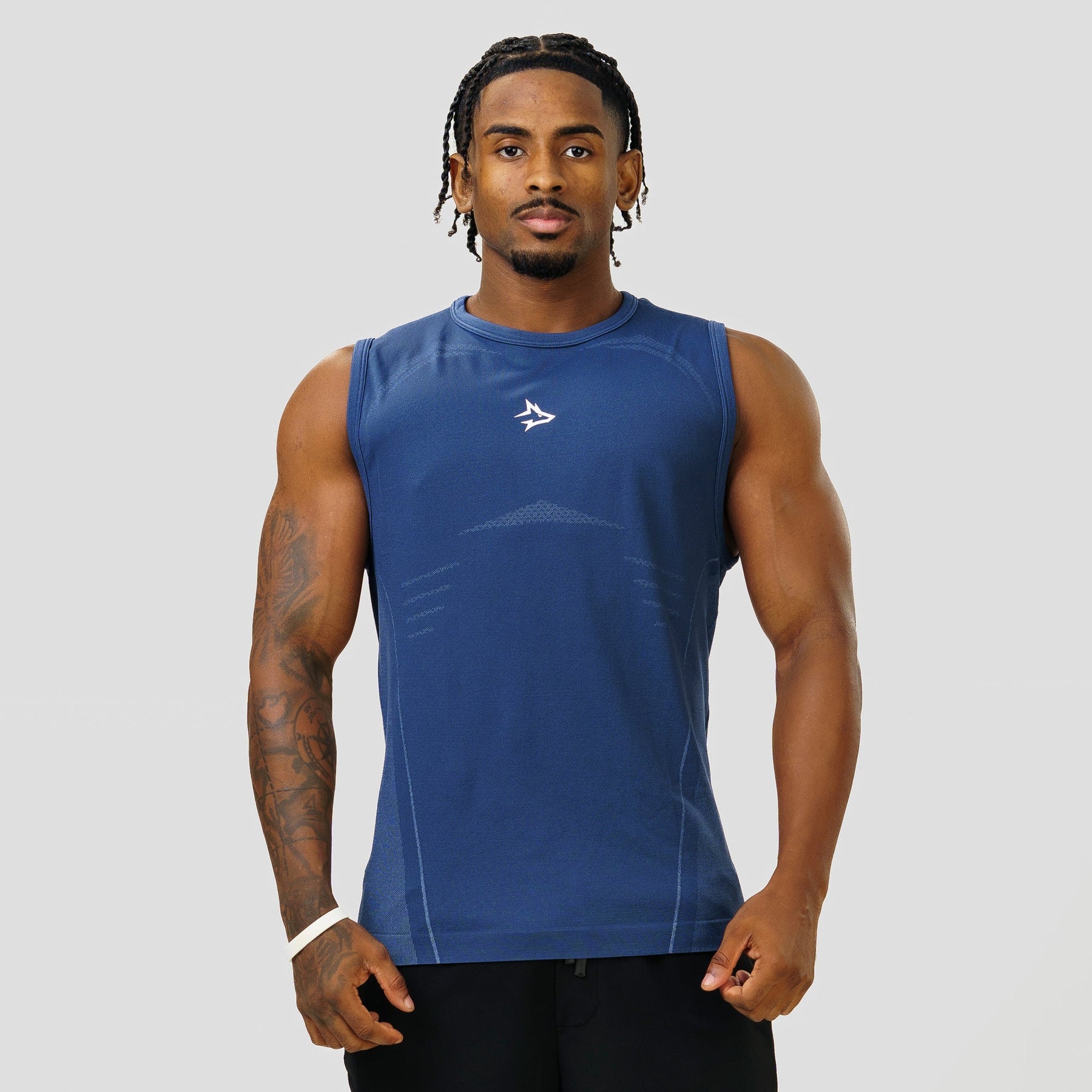 Regata Apex Dry Power Marinho - Sem Costura