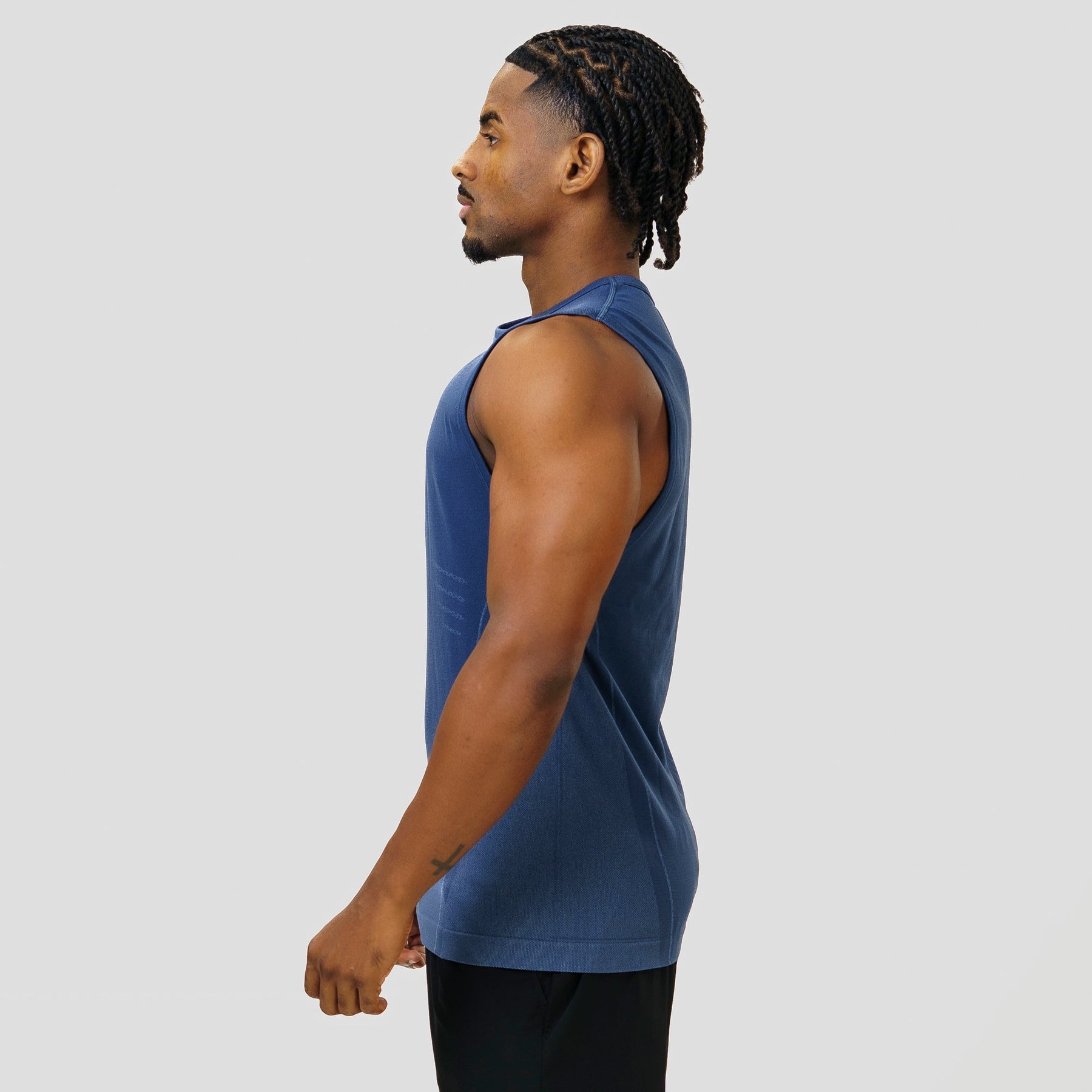 Regata Apex Dry Power Marinho - Sem Costura